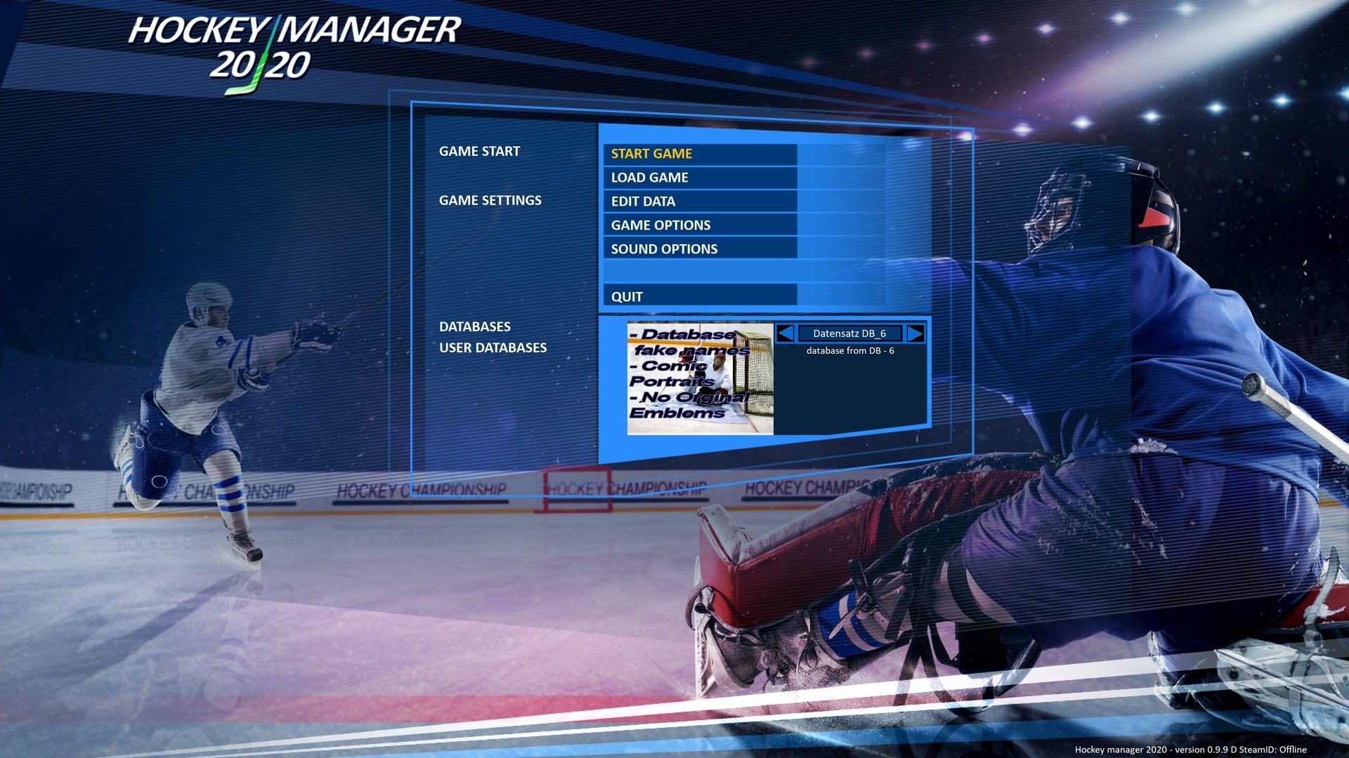 Hockey Manager 2020 (Windows PC) Ice Hockey Simulator Manager GM Game