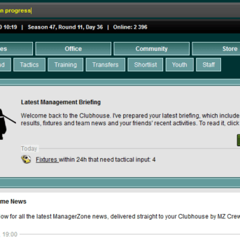 ManagerZone (MZ) Football