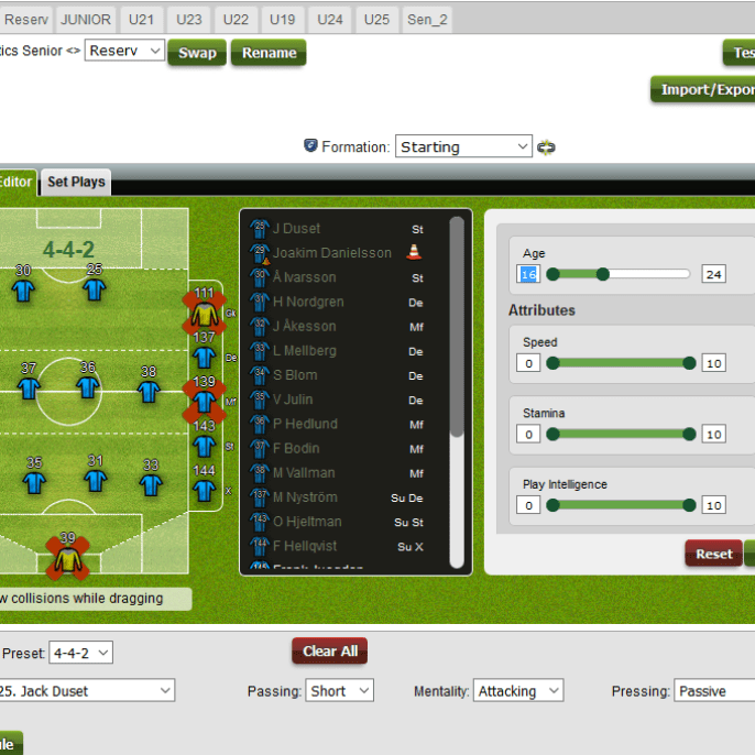 Images ManagerZone MZ Football GM Games Sports General Manager Video Games