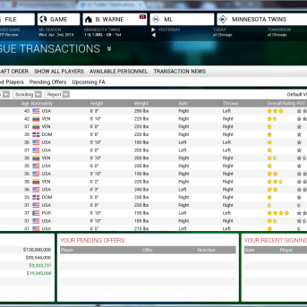 Out of the Park Baseball (OOTP) 2015