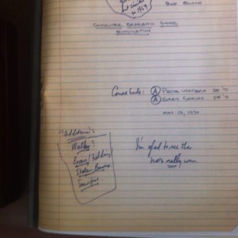 Computer Baseball Game Simulation