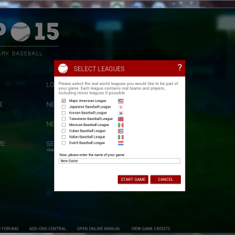 Out of the Park Baseball (OOTP) 2015