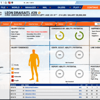 Franchise Hockey Manager (FHM) 5