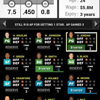 Basketball President Manager