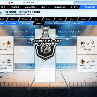 Franchise Hockey Manager (FHM) 5