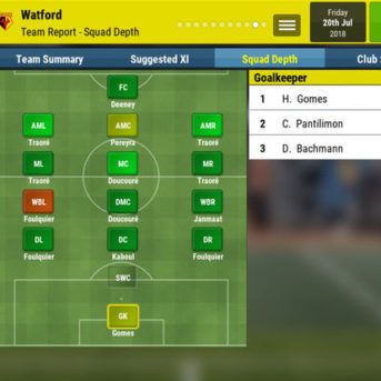 Football Manager Mobile 2018