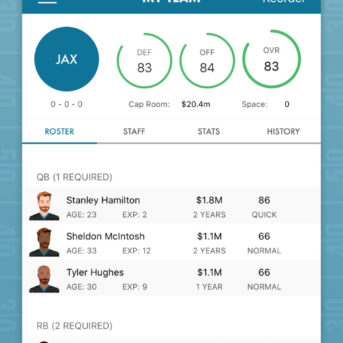 Pocket GM 21 Football