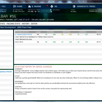 Out of the Park Baseball (OOTP) 2015