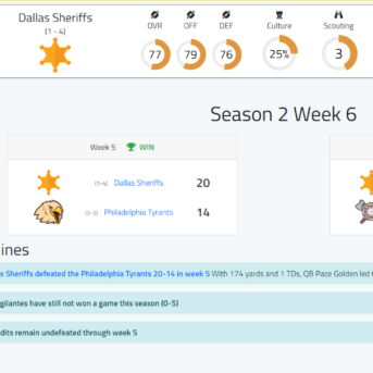 Progression Football