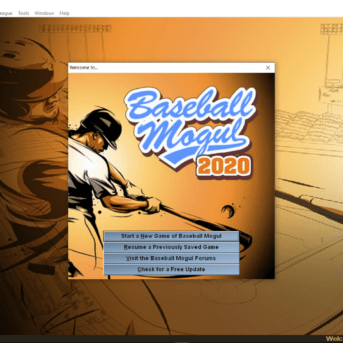 Baseball Mogul 2020