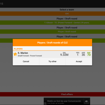 Super Basket Manager 2015