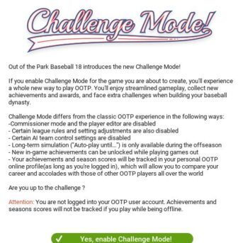 Out of the Park Baseball (OOTP 18)