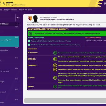 Football Manager (FM20) 2020