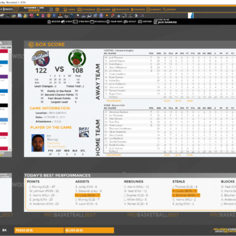 Draft Day Sports: Pro Basketball 2017