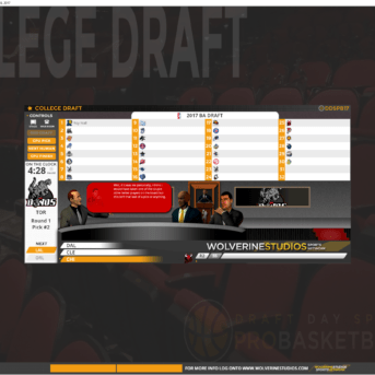 Draft Day Sports: Pro Basketball 2017