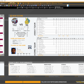 Draft Day Sports: Pro Basketball 2017