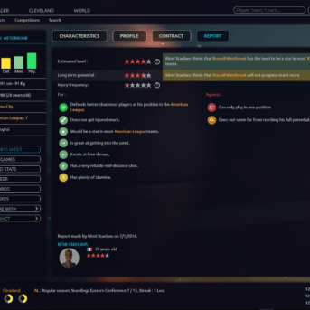 Pro Basketball Manager (PBM) 2017