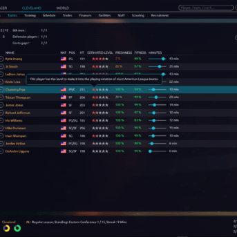 Pro Basketball Manager (PBM) 2017