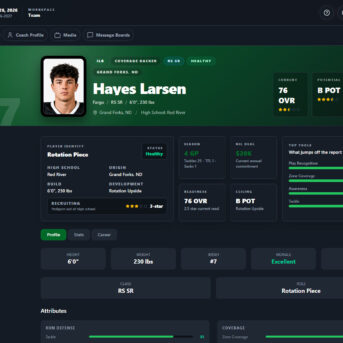 Football Dynasty Manager