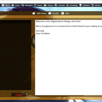 Indoor Football Manager (IFM)
