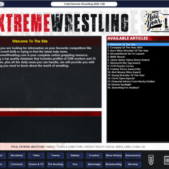 Total Extreme Wrestling 2020 TEW2020