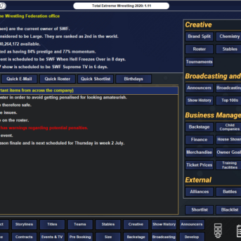 Total Extreme Wrestling 2020 TEW2020