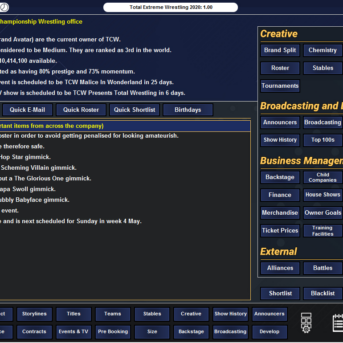 Total Extreme Wrestling 2020 TEW2020