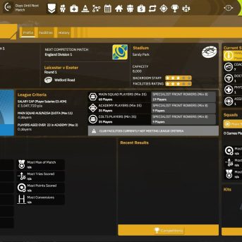 Rugby Union Team Manager 4