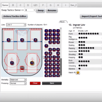 ManagerZone (MZ) Hockey