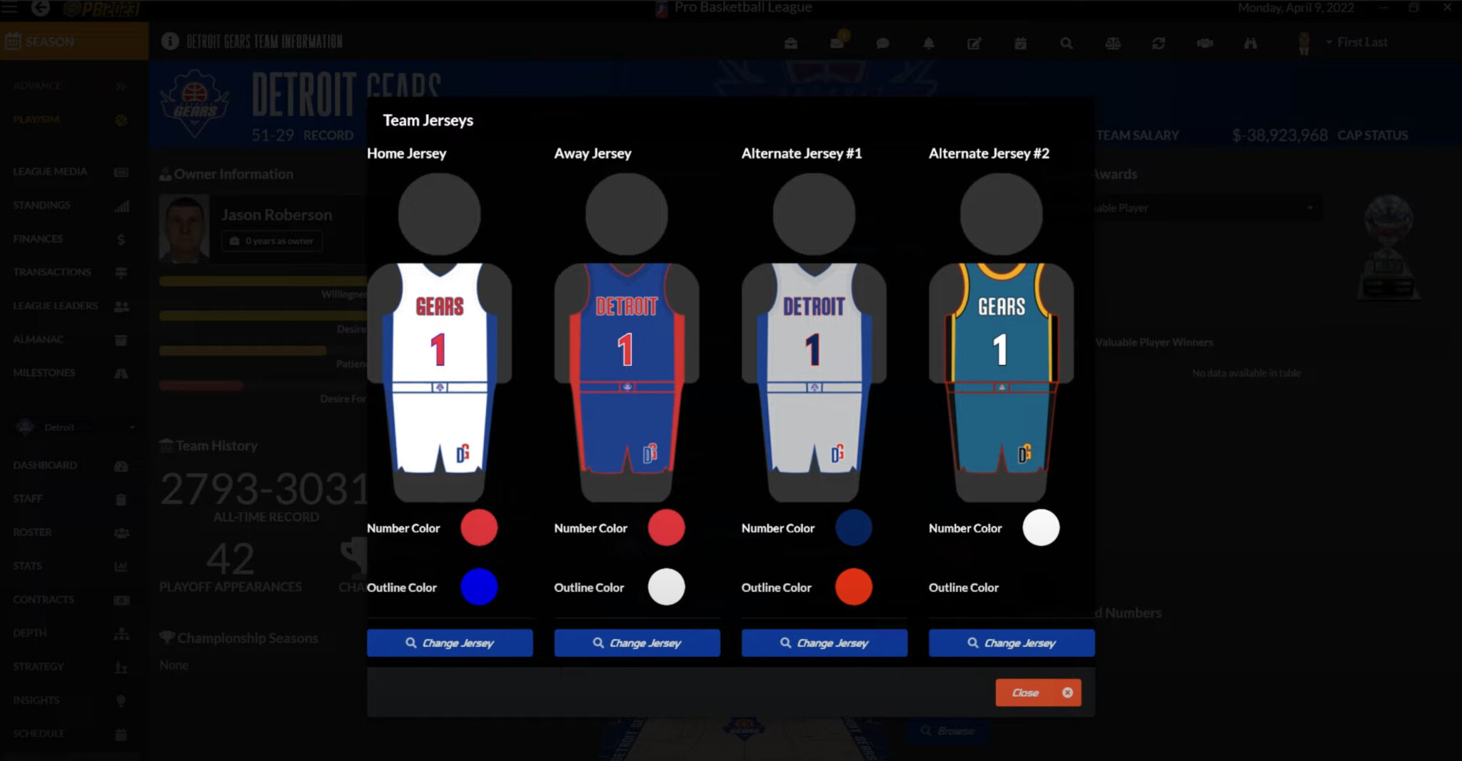 Draft Day Sports Pro Basketball 2023 (Windows PC)