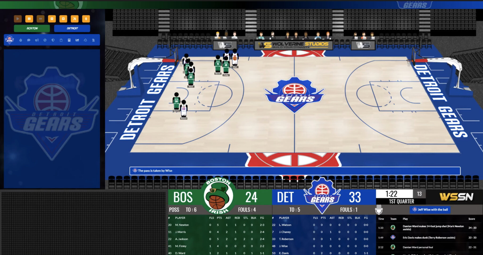 Draft Day Sports Pro Basketball 2023 (Windows PC)