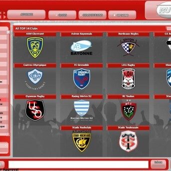 Rugby Union Team Manager 2015