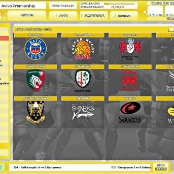 Rugby Union Team Manager 2015