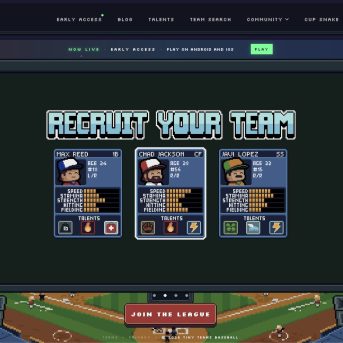 Tiny Teams Baseball
