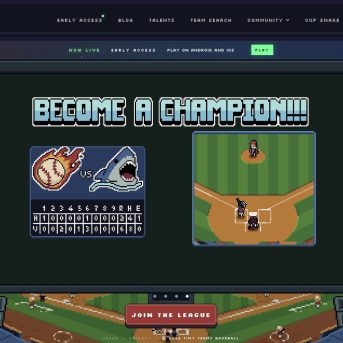 Tiny Teams Baseball