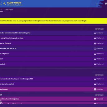 Football Manager (FM20) 2020