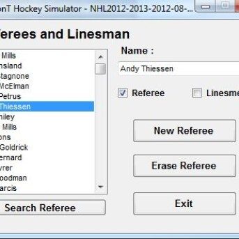SimonT Hockey Simulator (STHS)
