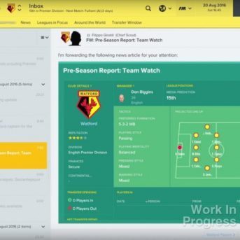 Football Manager (FM17) 2017