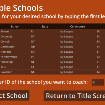 Armchair Coach: College Basketball