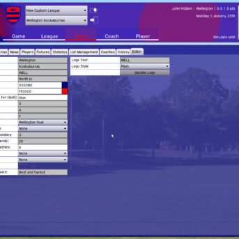 Australian Football Coach 2020