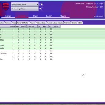 Australian Football Coach 2020