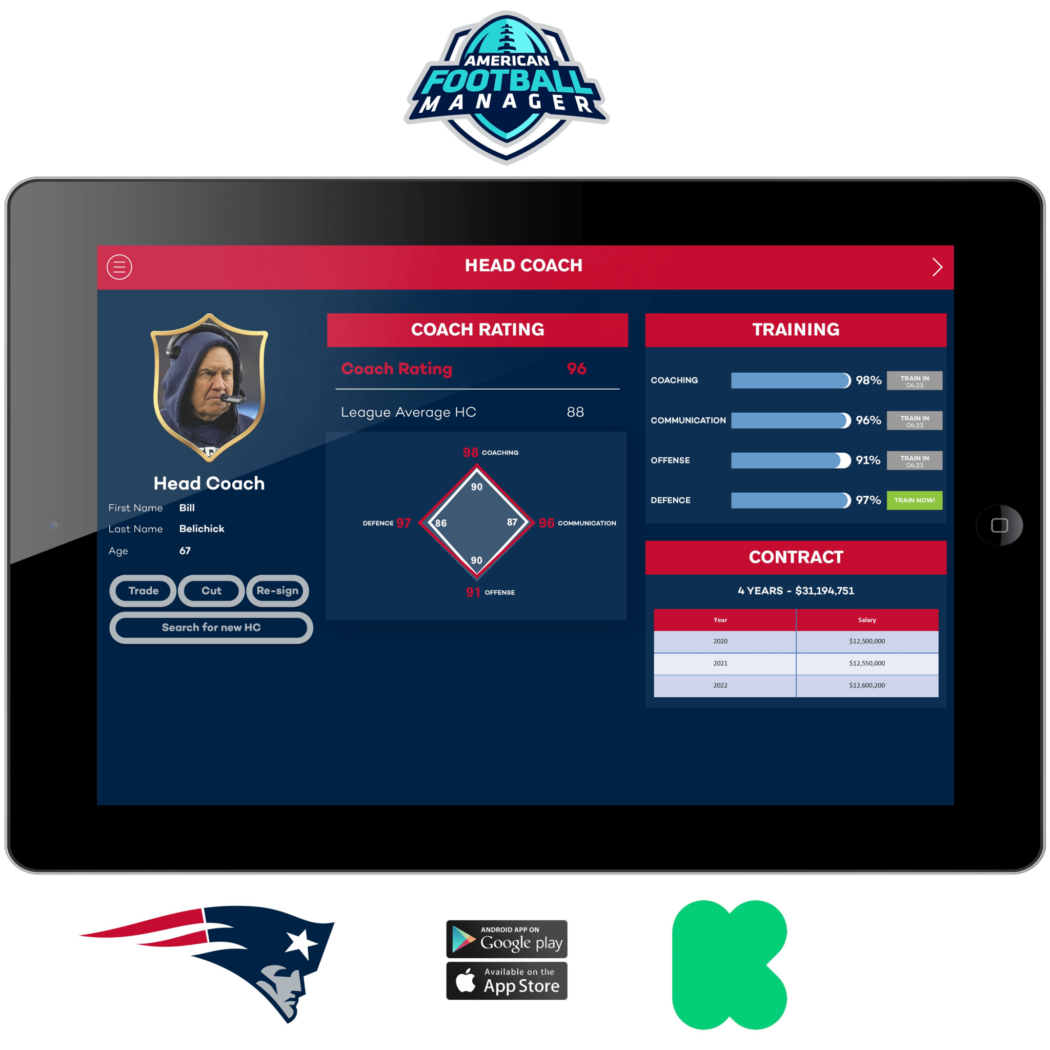 Images - American Football Manager - GM Games - Sports General Manager