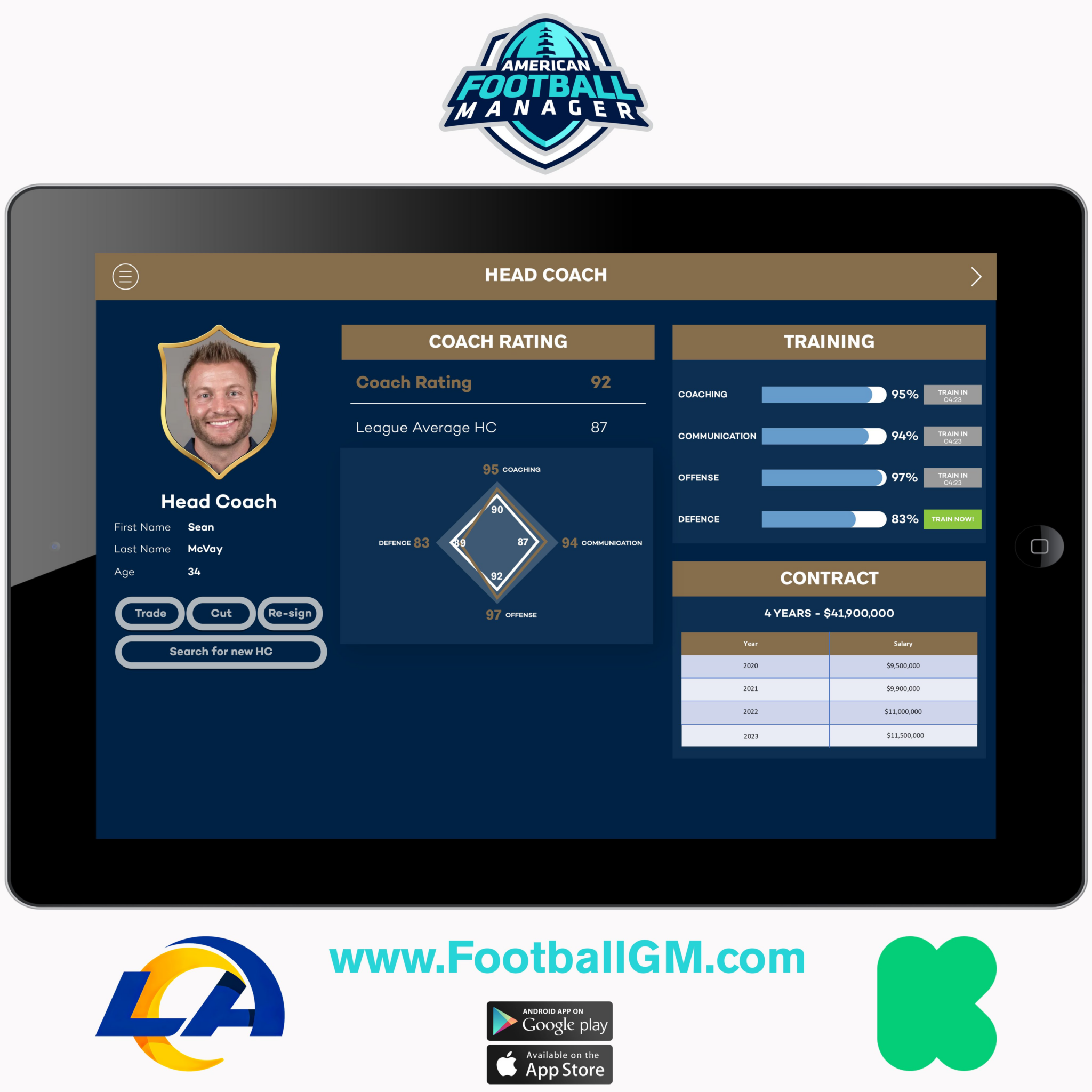 Images - American Football Manager - GM Games - Sports General Manager