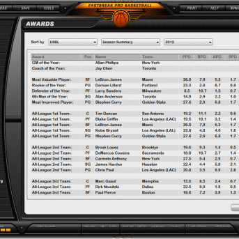 Fast Break Pro Basketball 3