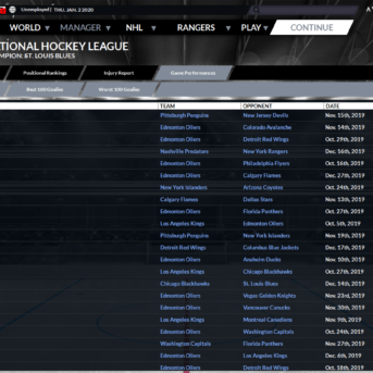 Franchise Hockey Manager (FHM) 6