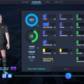 Blackout Rugby Manager