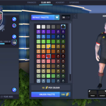 Blackout Rugby Manager