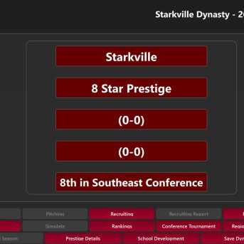 College Baseball: Dynasty Builder