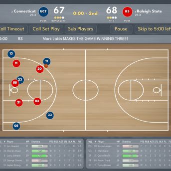 College Basketball Manager