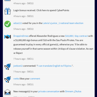 CyberDunk 2 Basketball Manager